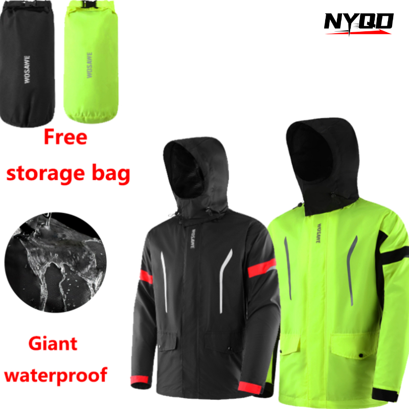 WOSAWE Motorcycle Raincoat Wat - Fishing Rain Suit incelemesi ve fiyatı