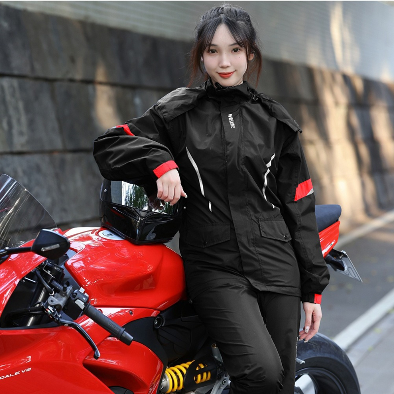 WOSAWE Motorcycle Raincoat Wat - Fishing Rain Suit incelemesi ve fiyatı