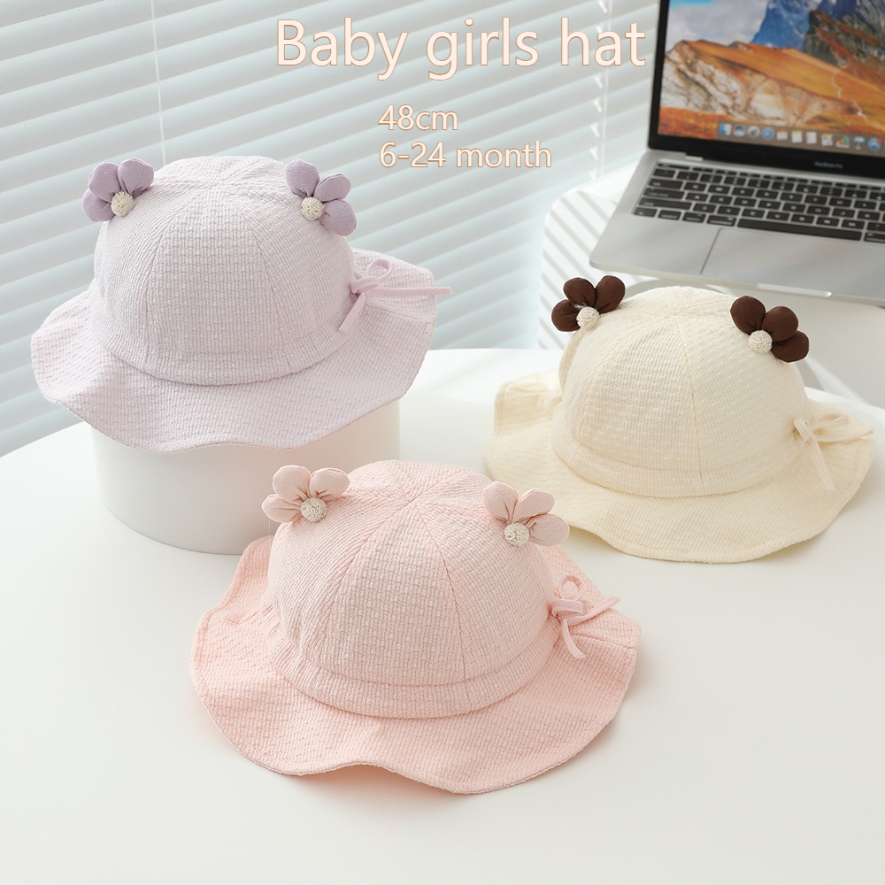 Baby Girls Sun Hat 48cm 6-24 M - Fishing Hat incelemesi ve fiyatı