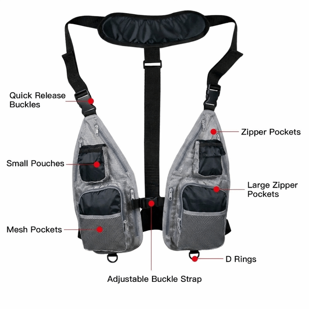 Durable Quick Dry Fishing Vest - Fishing Vest incelemesi ve fiyatı