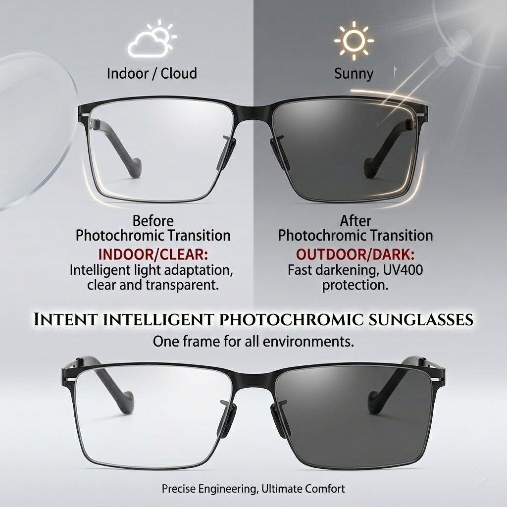 Men Photochromic Polarized Sun - Fishing Sunglasses Polarized incelemesi ve fiyatı