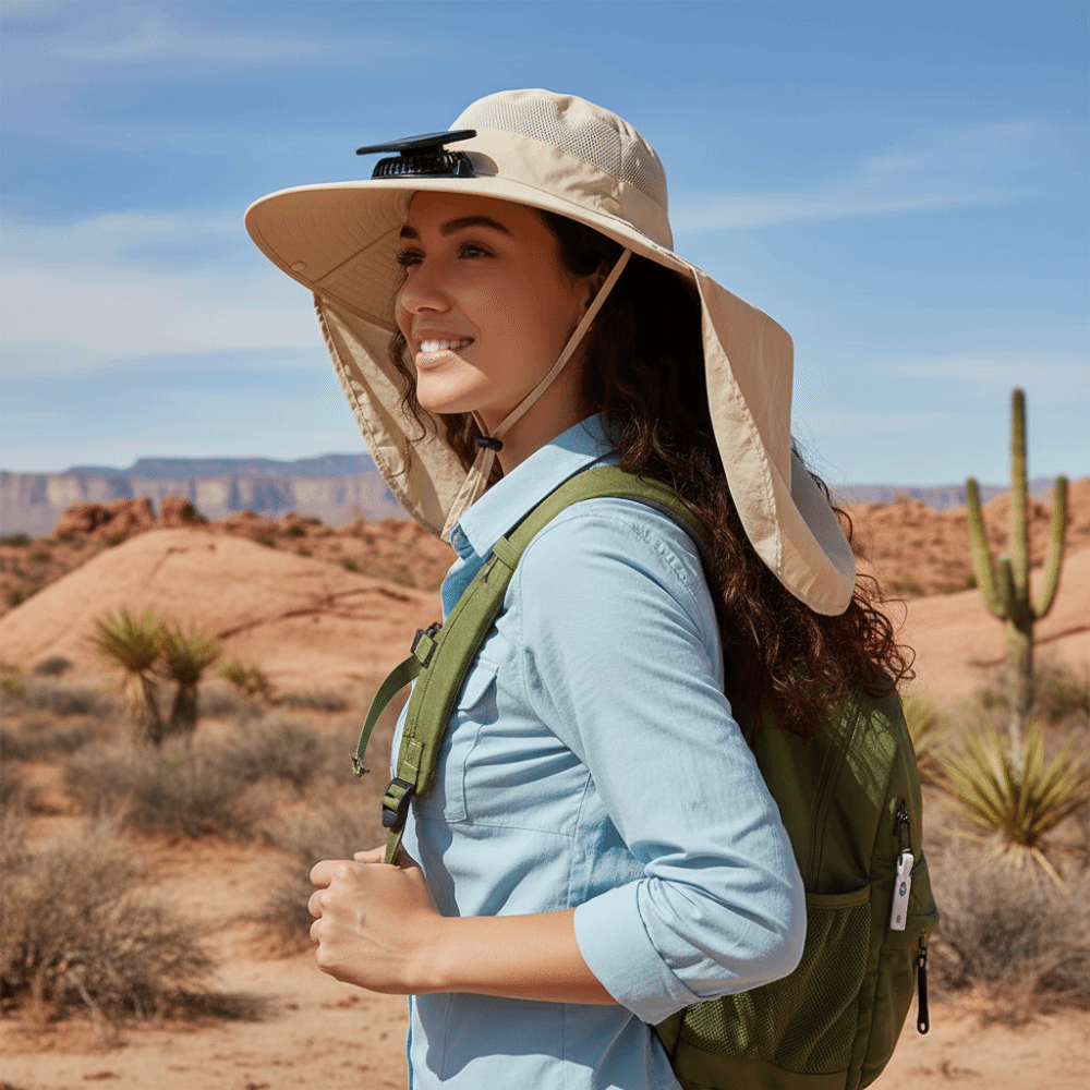 Gift UPF50+ Solar Fan Hat Wate - Fishing Hat incelemesi ve fiyatı
