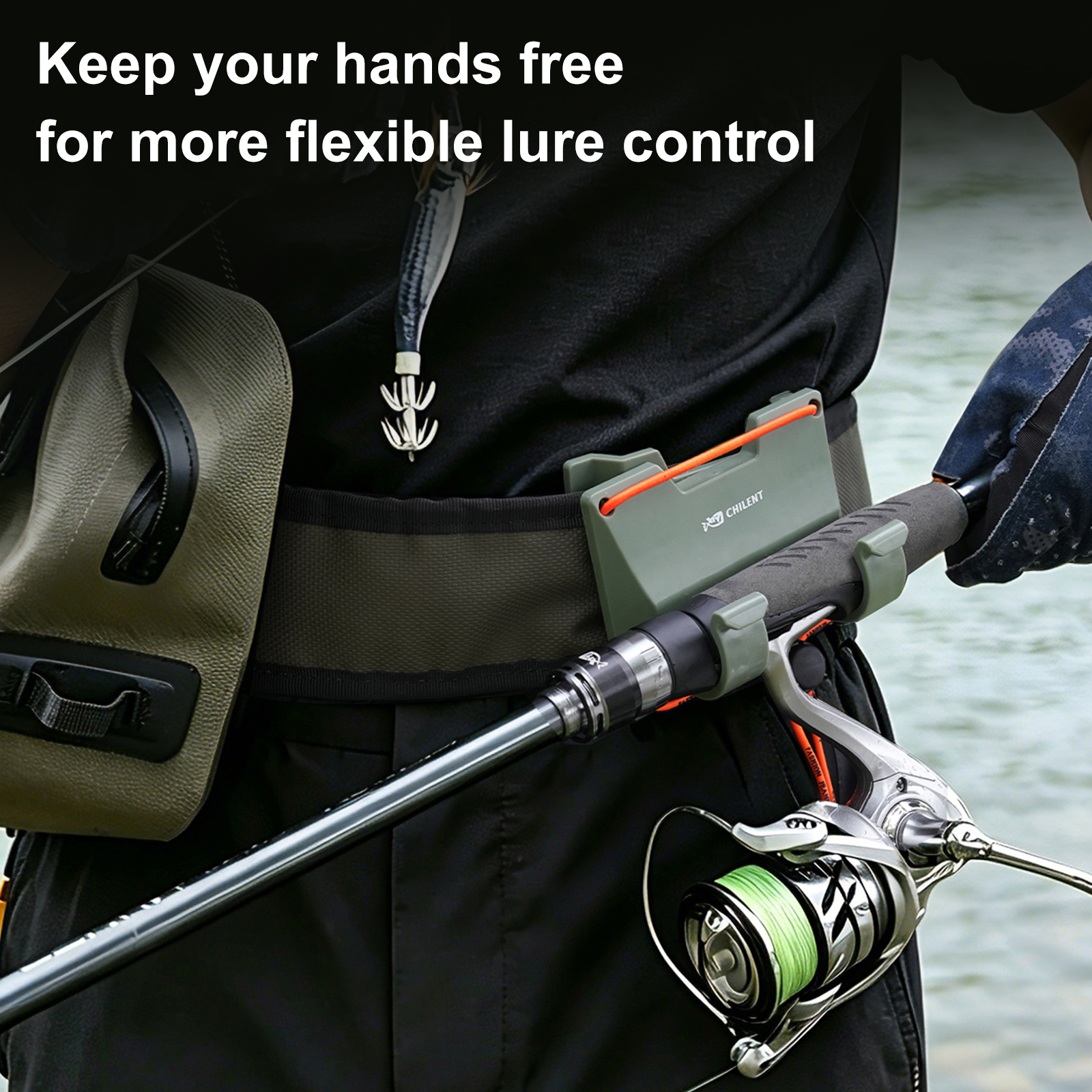 Outdoor Belt Clip Rod Holder H - Fishing Belt incelemesi ve fiyatı