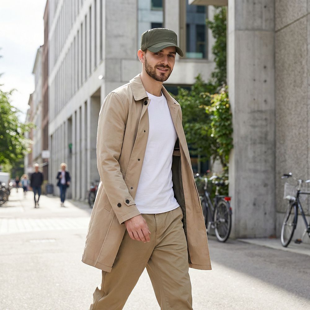 Cool Adjustable Flat Top Cap B - Fishing Hat incelemesi ve fiyatı