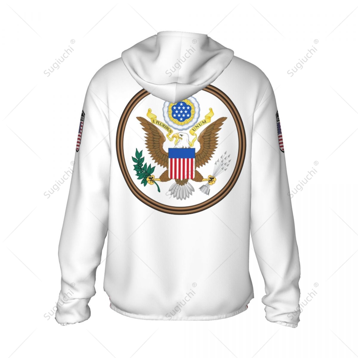 United States Flag Sun Protect - Fishing Hoodie incelemesi ve fiyatı