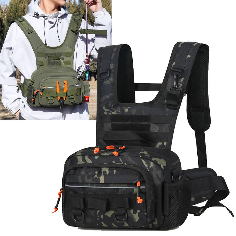 Men Chest Bag Tactical Fishing - Fishing Vest incelemesi ve fiyatı