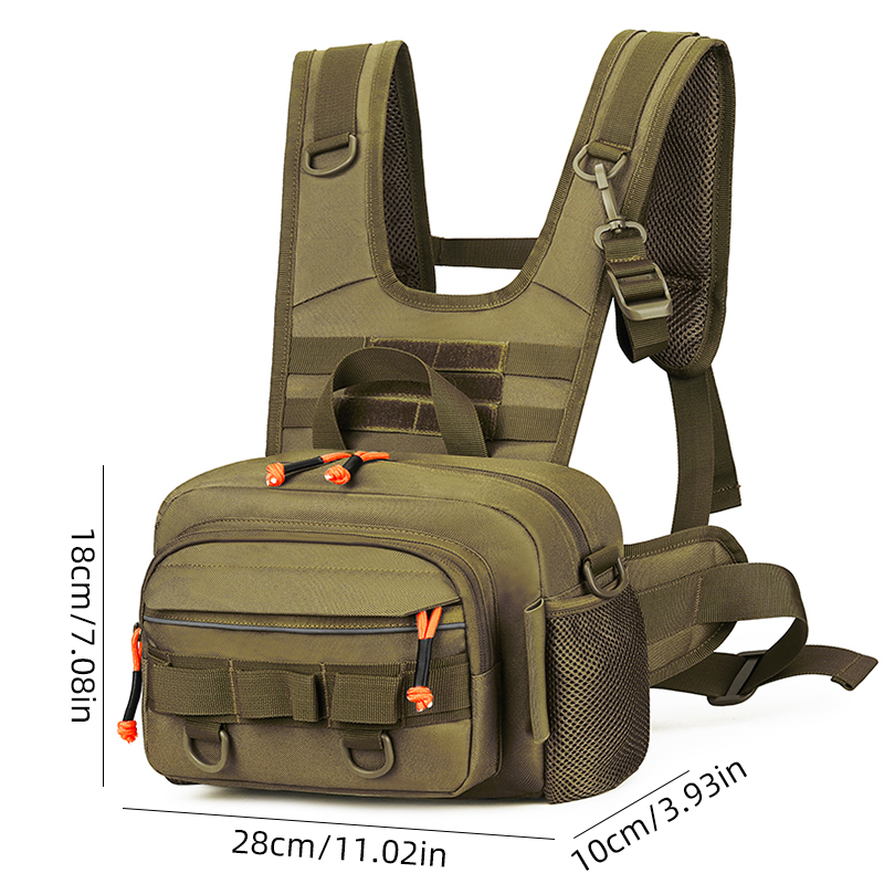 Men Chest Bag Tactical Fishing - Fishing Vest incelemesi ve fiyatı