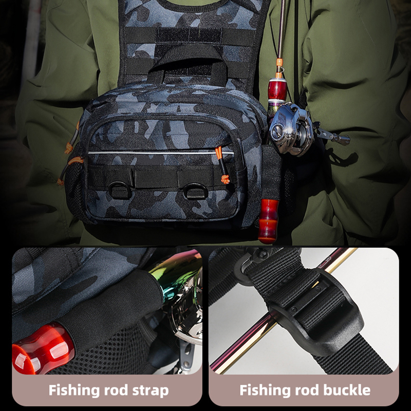 Men Chest Bag Tactical Fishing - Fishing Vest incelemesi ve fiyatı