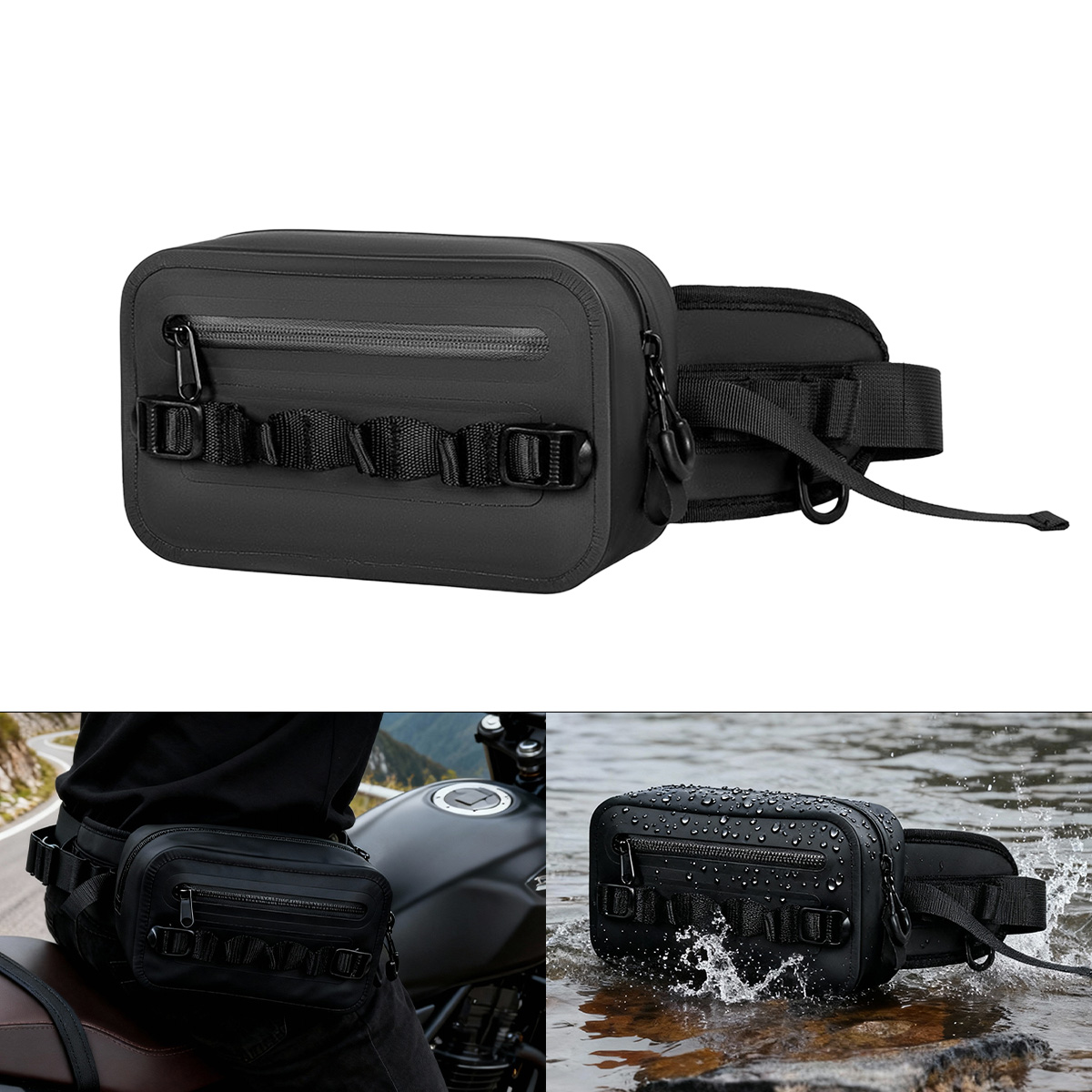 2.1L 840D TPU Waterproof Waist - Fishing Bag Waterproof incelemesi ve fiyatı