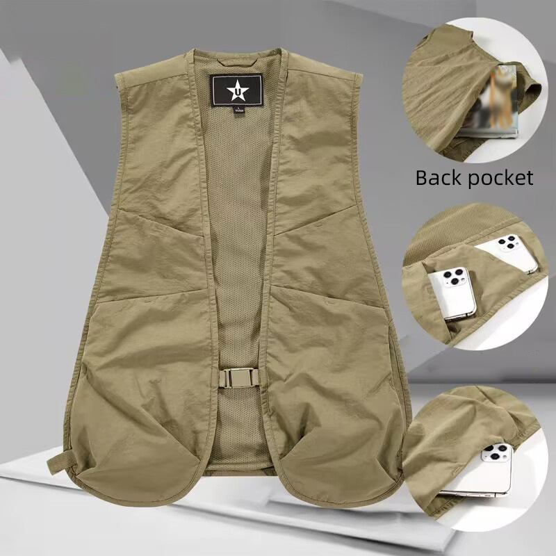 Lightweight Unisex Waistcoat V - Fishing Vest incelemesi ve fiyatı