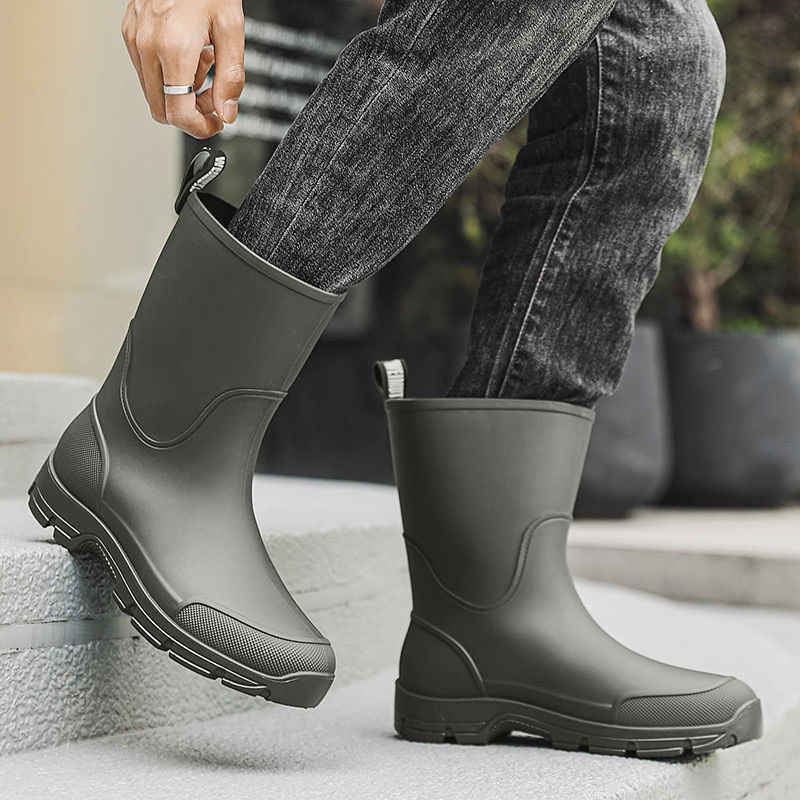Unisex Rain Boots Fashion Mid- - Fishing Boots incelemesi ve fiyatı