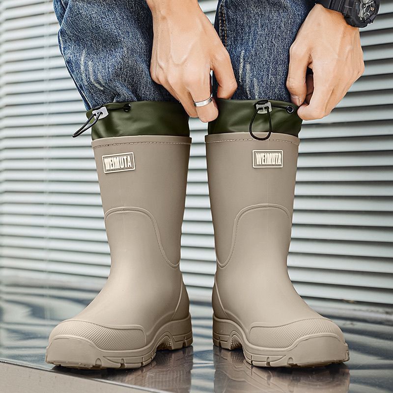 Unisex Rain Boots Fashion Mid- - Fishing Boots incelemesi ve fiyatı