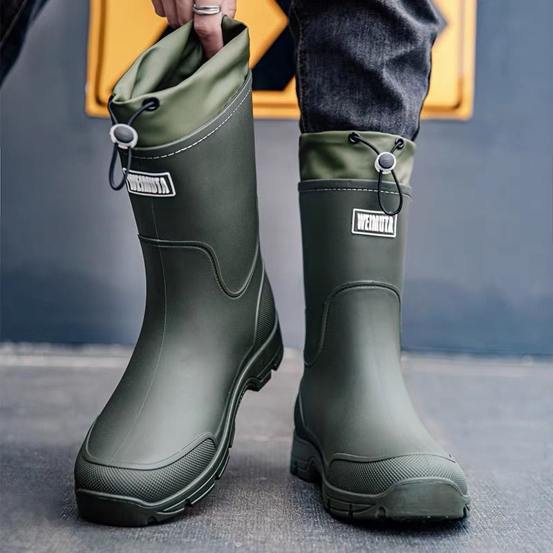 Unisex Rain Boots Fashion Mid- - Fishing Boots incelemesi ve fiyatı