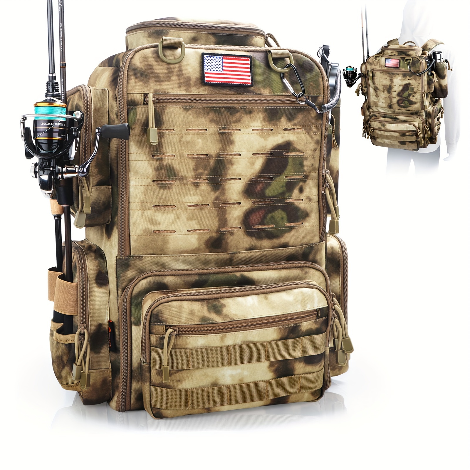 A Spacious 11.89gal Fishing Ba - Fishing Backpack incelemesi ve fiyatı