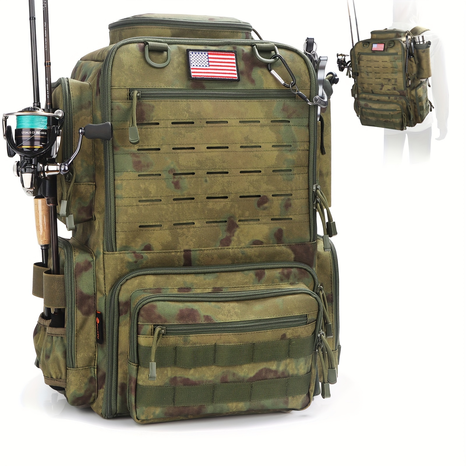 A Spacious 11.89gal Fishing Ba - Fishing Backpack incelemesi ve fiyatı