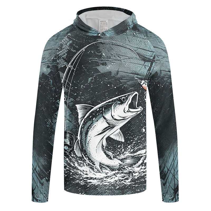 Fishing Shirt Hooded Men Quick - Fishing Hoodie incelemesi ve fiyatı