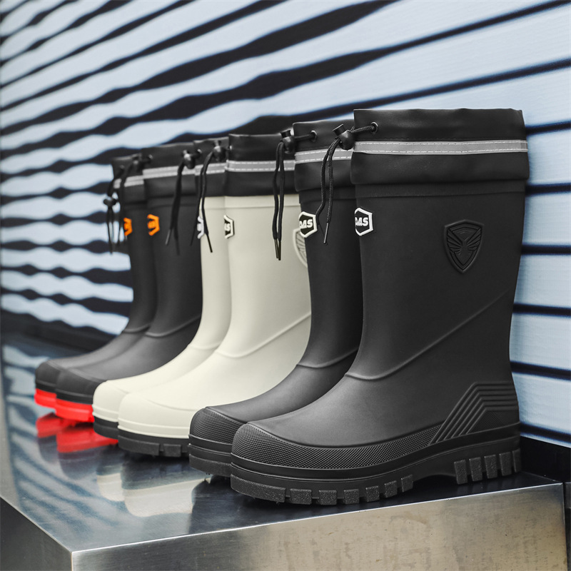 Fashion Men's Rain Boots Mid-C - Fishing Boots incelemesi ve fiyatı