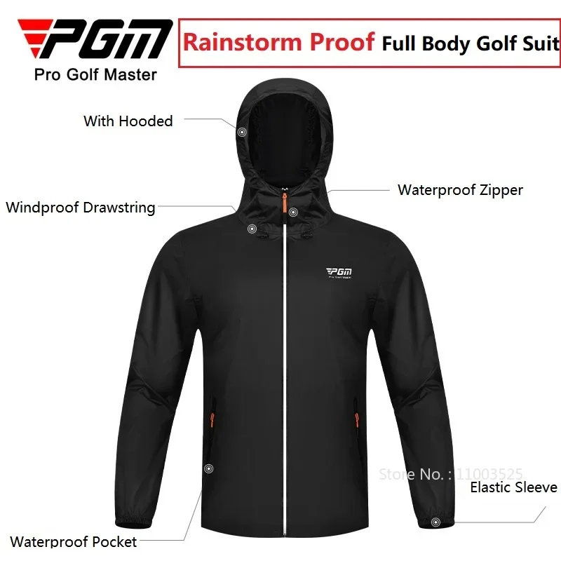 Pgm Men Golf Raincoat Rain Pan - Fishing Rain Suit incelemesi ve fiyatı