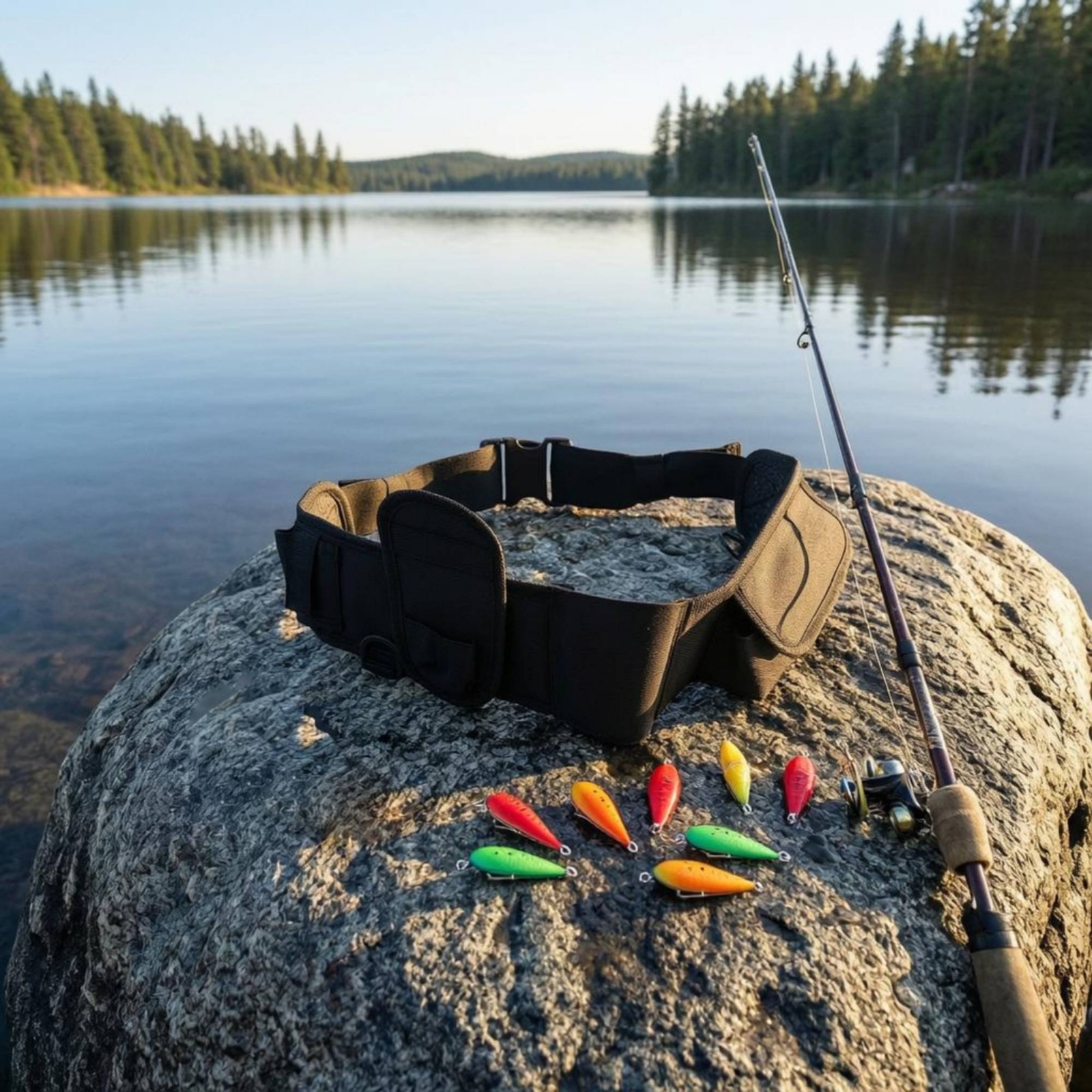 Fishing Waist Bag Flap Pockets - Fishing Belt incelemesi ve fiyatı