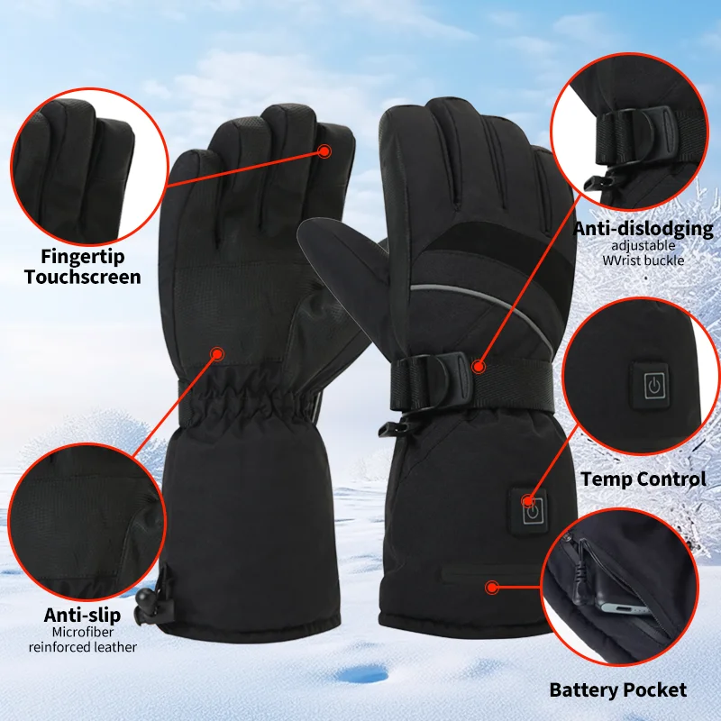 USB Rechargeable Heated Motorc - Fishing Gloves incelemesi ve fiyatı