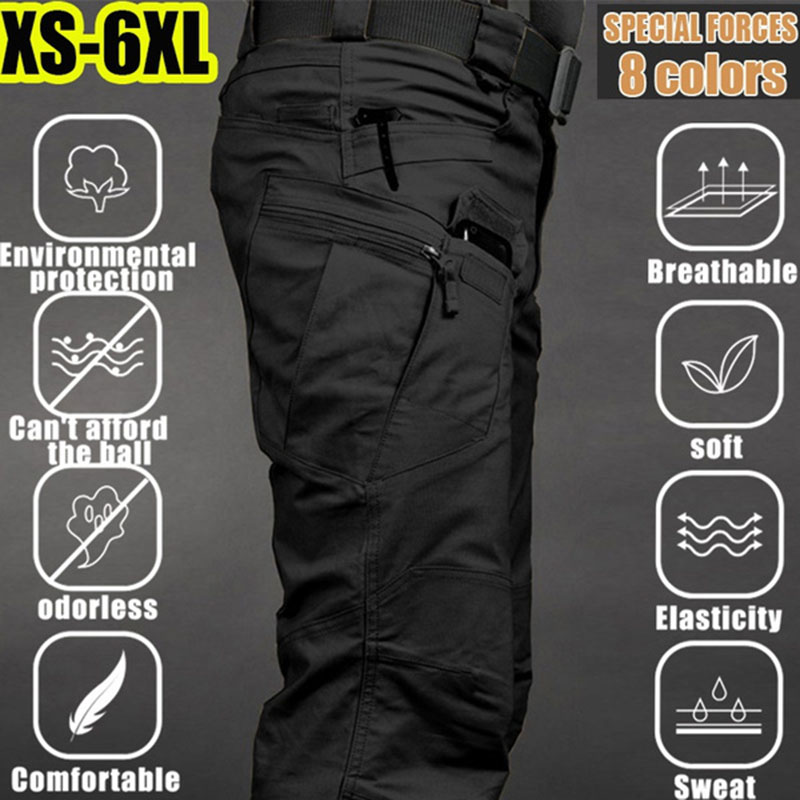 Men's Tactical Cargo Pants 6XL - Fishing Pants Waterproof incelemesi ve fiyatı