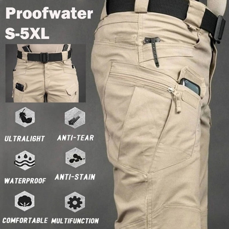 Men's Tactical Cargo Pants 6XL - Fishing Pants Waterproof incelemesi ve fiyatı