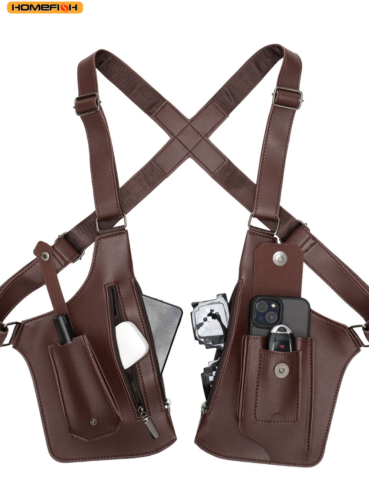 HOMEFISH Double Shoulder Strap - Fishing Bag Waterproof incelemesi ve fiyatı